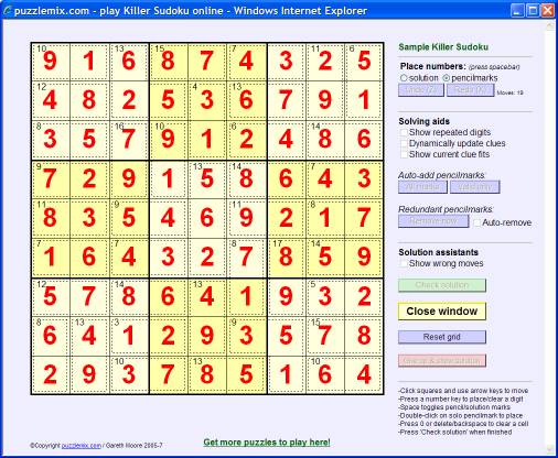  How to solve Killer Sudoku puzzles